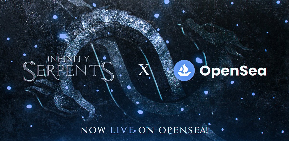 InfinitySerps's tweet photo. The Infinity Serpents are now LIVE on Opensea:

https://t.co/s7qOKYnQVk https://t.co/mcgUQQQhrm