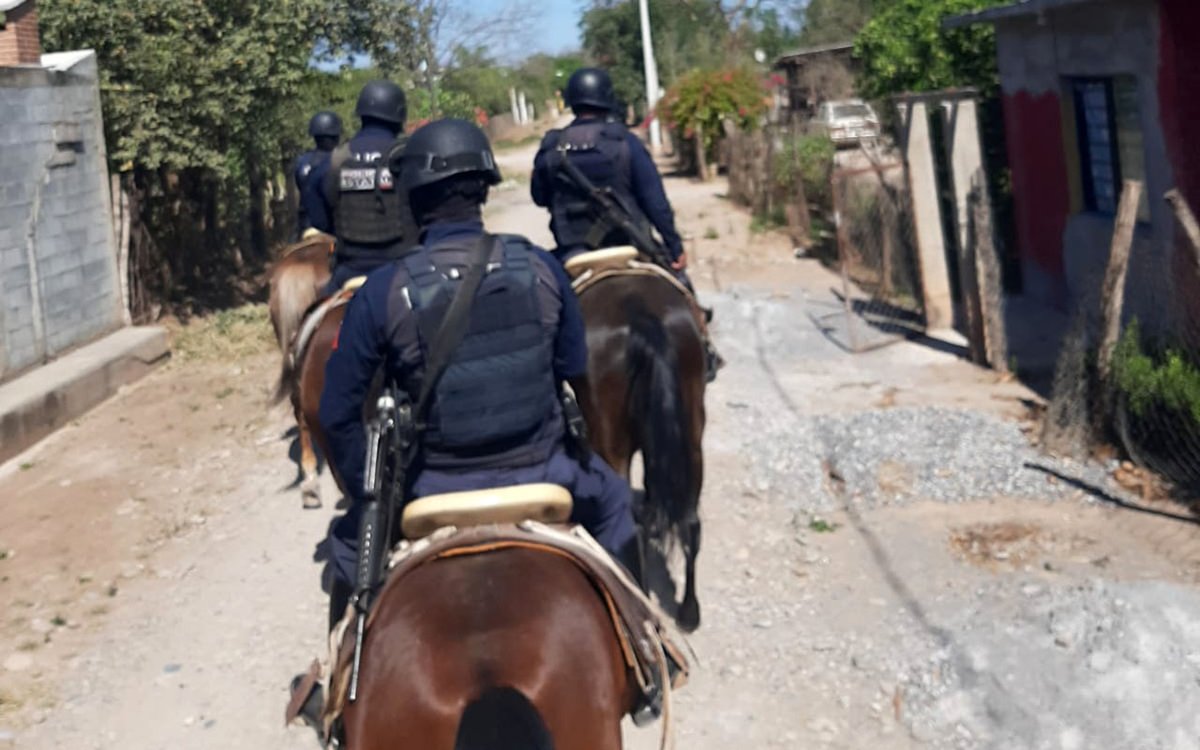 SSP_GobTam's tweet photo. #PrevencióndelDelito Elementos del Agrupamiento Montado de la #PolicíaEstatal, continúan con el operativo de #Proximidad social y disuasión del delito en colonias y ejidos de los municipios de #Victoria e #Hidalgo #Tamaulipas #Contigo #Cerdadeti https://t.co/qWyPhsPQOR