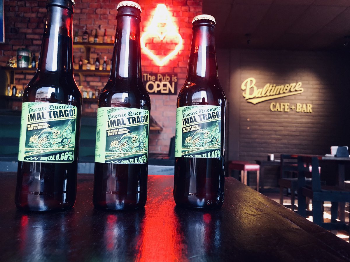 edd503's tweet image. La mal trago de Puente quemado. Una IPA 🍻🤤@Baltimore_Bar