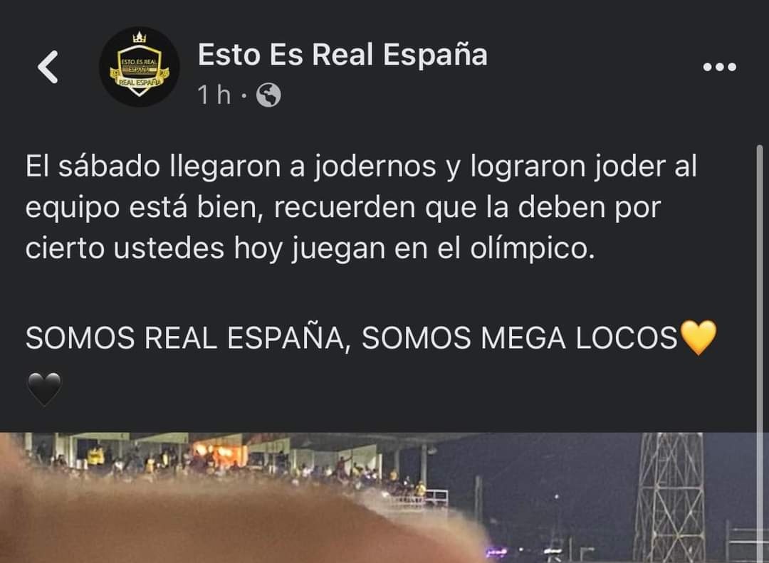 Jeanpiierre13's tweet photo. @makawas por esta razón algunos aficionados del marathon no fuimos hoy a ver el partido al estadio olímpico.. https://t.co/HW4vDpVfQW