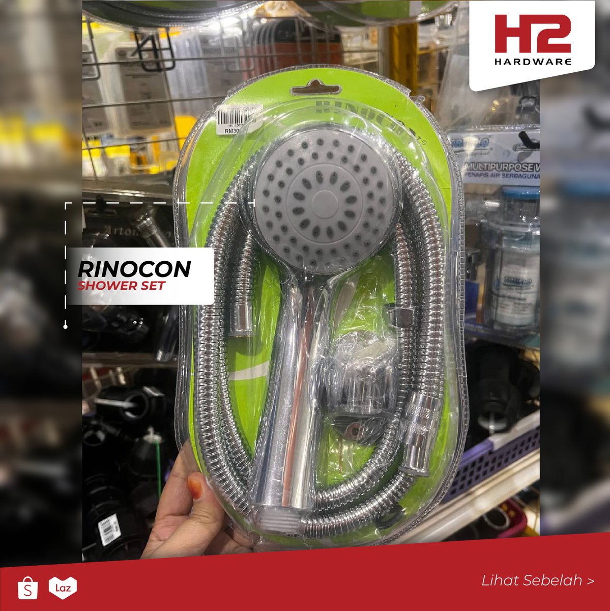 H2Hardware's tweet image. Babah air hujan rosak laa babah !
Yelaa nanti babah beli kat h2hardware murah !
perlbagai jenis plk tu.

1. Rinocon shower set

#rinoconshowerset #bilikair #h2hardwarestore #mandimandi #tandas
