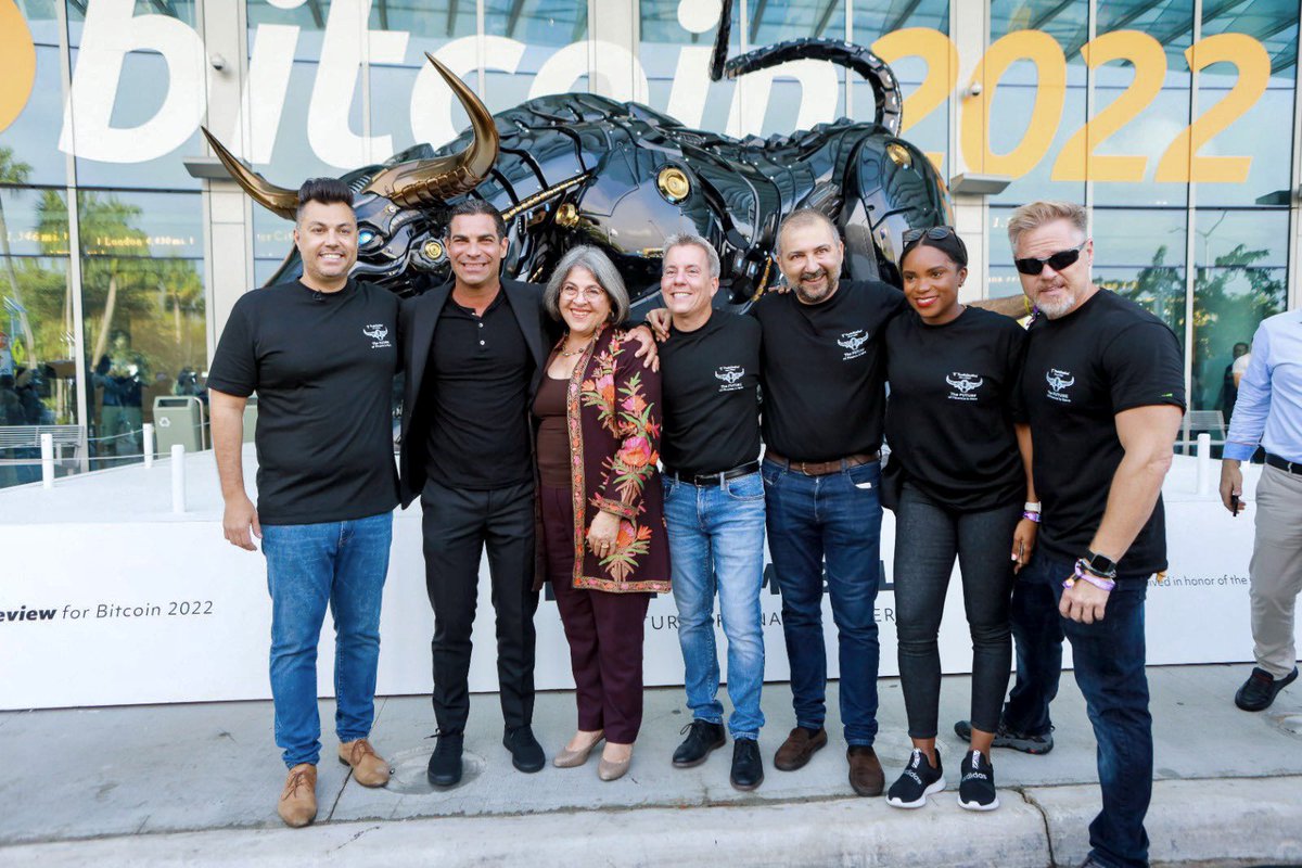 To <a href="/TheBitcoinConf/">The Bitcoin Conference</a> pioneers, the risk takers, the innovators, and to the newest member of our community - The Miami Bull: 

Welcome to Miami-Dade!