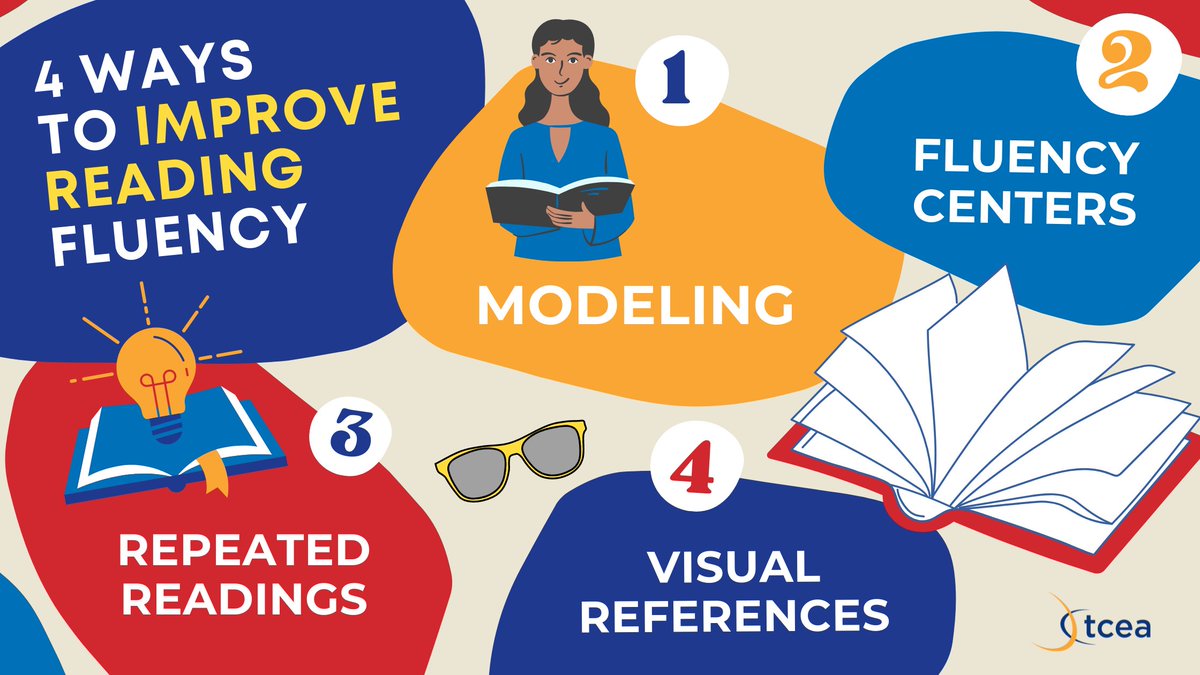 TCEA's tweet photo. 4 Ways to Improve #Reading Fluency
https://t.co/rMe80UApOr @emilyforedu
#ela #learning #teachertwitter https://t.co/JKrYAKWj8A