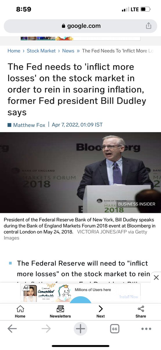 DonnahueGeorge's tweet photo. Former Fed Pres Bill Dudley wants Feds to inflict more losses on the stock market Is he suggesting that the Feds should join the Hedgies in manipulating the market? The world is watching SECDOJ any comments? @DOJCrimDiv @SECGov @FBI @ggreenwald @cvpayne @BBCNews https://t.co/Jc56I3wLyl