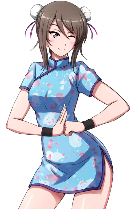チャイナ服ミカさんです。 