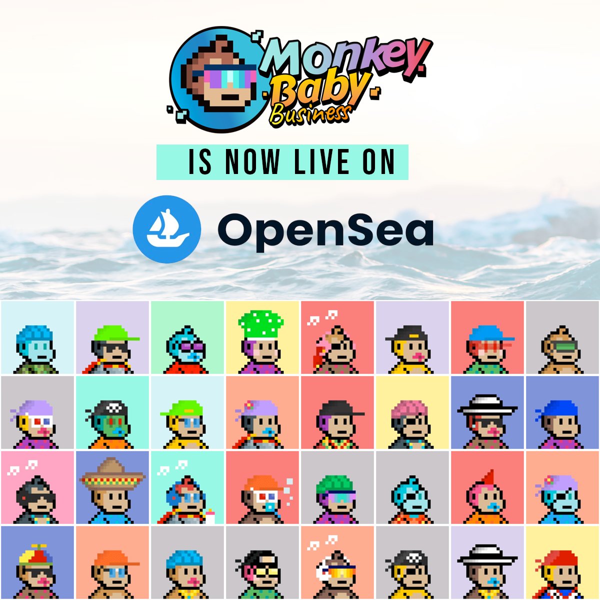 MonkeyBabyBiz's tweet image. We are proud to announce that you can now trade MBB's on the largest NFT platform in the world - @OpenSea!

opensea.io/collection/mon…