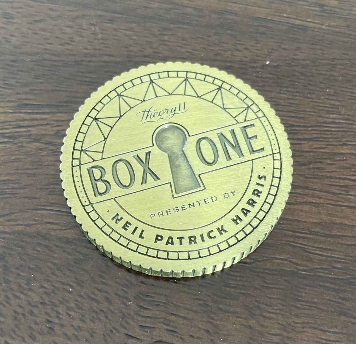 CarlBroadbridge's tweet photo. Really enjoyed Box One from @ActuallyNPH and @theory11 !! Very happy to have solved it without using hints/cheats. It took a bit of time and head scratching - there are so many layers. I hope there will be a “Box Two” at some point - hmmmm- the Revenge of Marten ?!!   #boxone https://t.co/9UuQA3YZjL