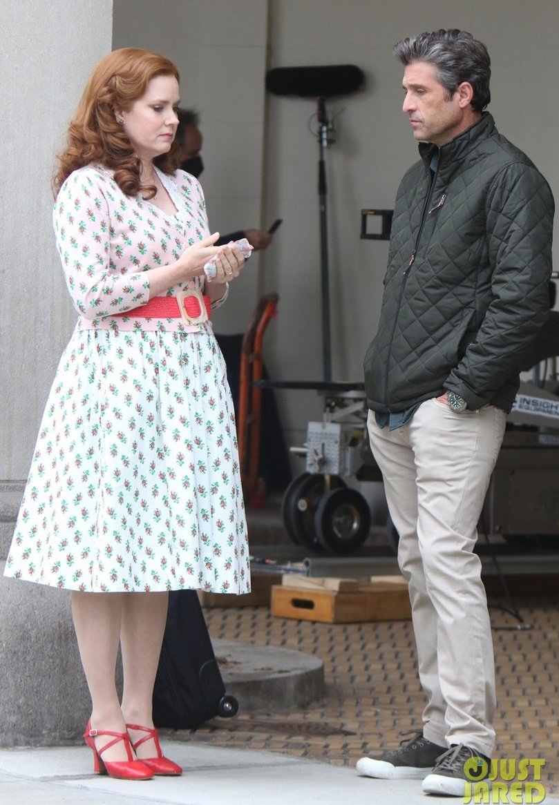 galleryadamss's tweet photo. #NEW | More photos of Amy Adams and Patrick Dempsey on the set of 'Disenchanted' in Ireland last year. ♥️ https://t.co/QETM9gedNs