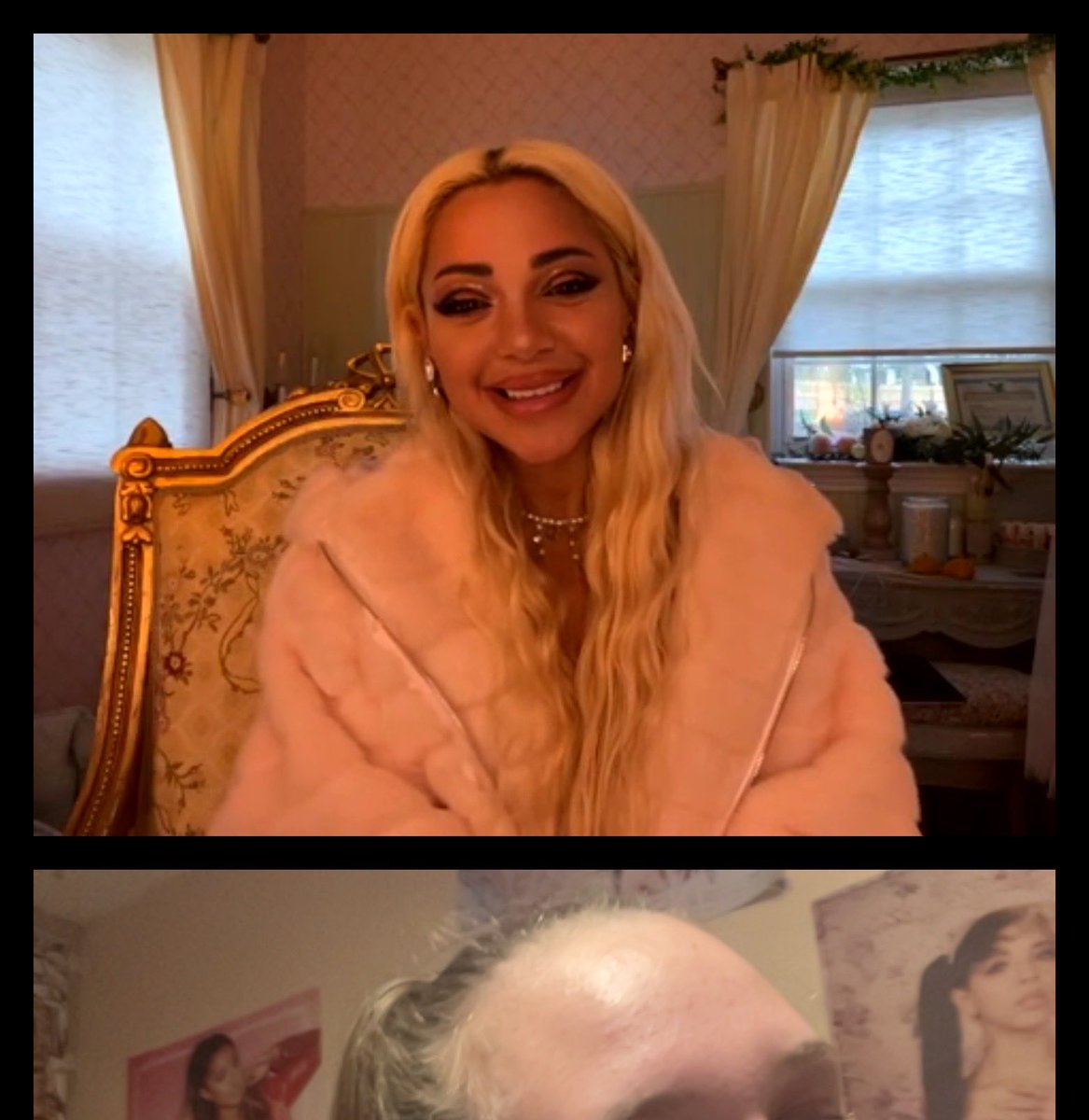 gabsbow's tweet photo. Always lush talking to u ! U lift my spirits gab I love u and cherish u everyday 💖 (I look horrible!!) @gabcake https://t.co/MzhCfXHyY8