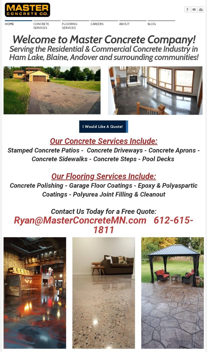 ryan0086's tweet image. Check out the concrete services we offer in the Twin Cities Metro Area! Concrete Patios, Pool Decks, Driveways, Steps and Sidewalks! Interior Polished Concrete Floors and Coatings. ww.masterconcretemn.com 
#Minnesota #concreteart #concrete #hamlake #blaine #andover #Trades