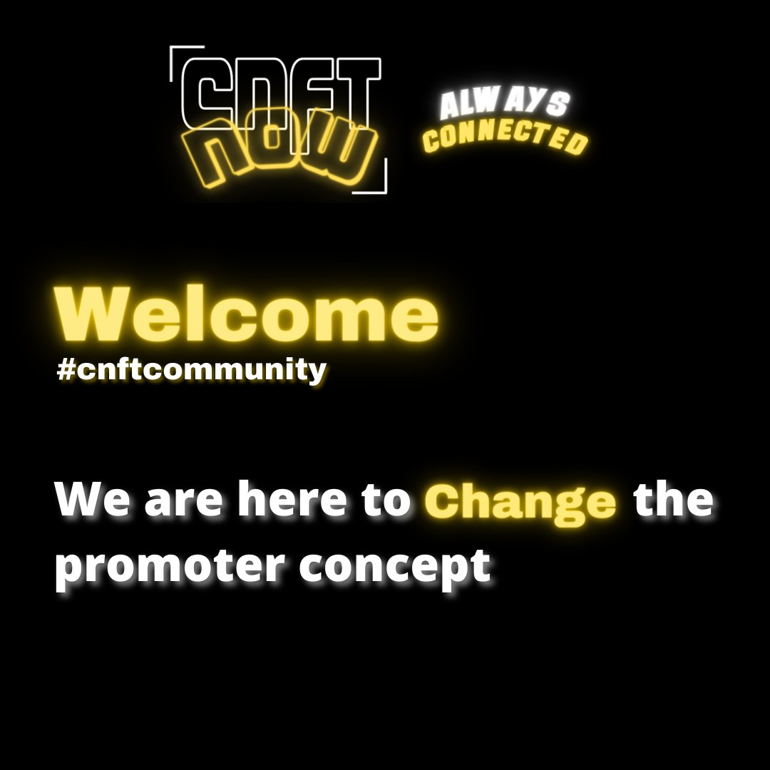 NowCnft's tweet photo. It is with great pride that we announce the start of Cnft Now, a revolutionary concept that will redefine the meaning of promoters. 

Premium quality services 🚀

#CNFTs #CNFTCommunity #CNFT #Cardano #NFTs #NFTCommunity #ADA https://t.co/1cEczJ0mrm