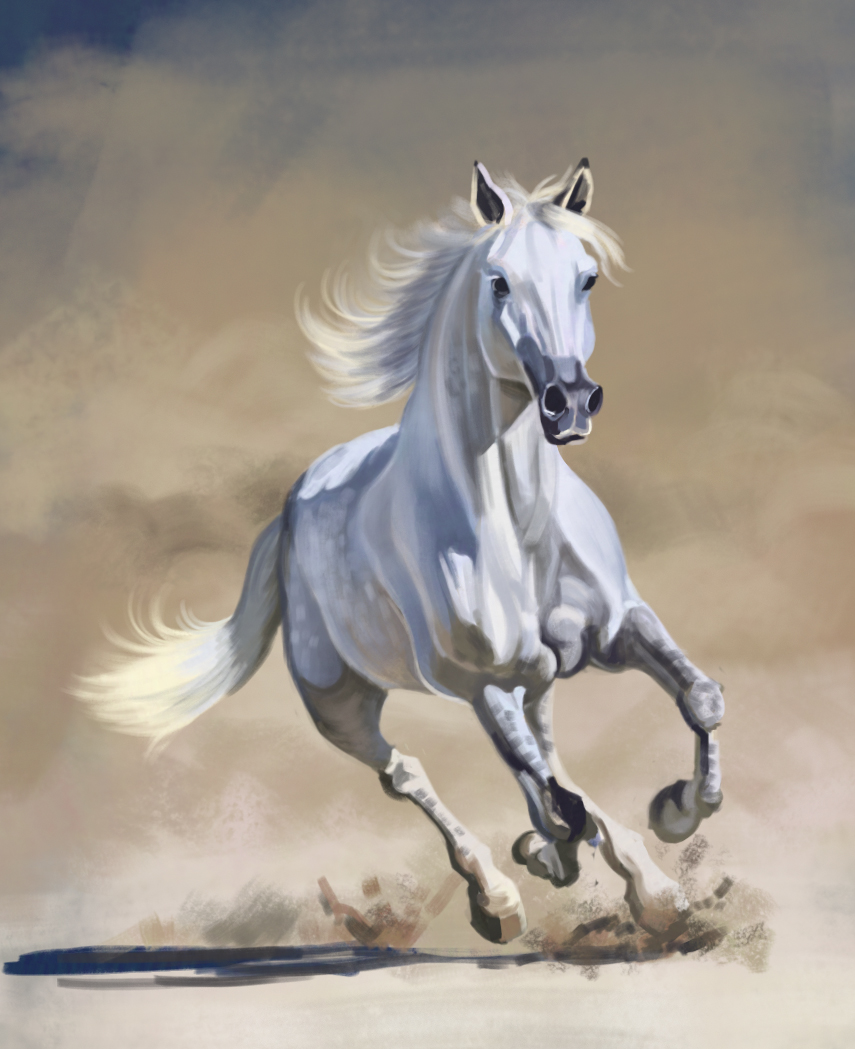megcaseyart's tweet photo. Horse https://t.co/LVYNGHjJL6