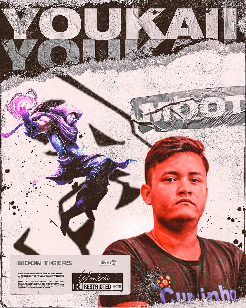 _MoonTigers's tweet photo. Diretamente do vazio, trouxemos o grande profeta para ser o nosso grande reforço na Mid Lane para os playoffs da Empoliga.
Seja bem vindo @willzinlol.
#GOMOOT #ROARMOOT https://t.co/qQ1VakDiwT