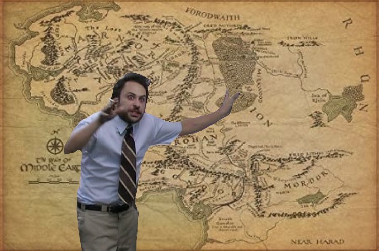 myelessar's tweet photo. lotr fans when we try to explain why a film trilogy with 11 hours of content is too short https://t.co/b2xutmwLZj