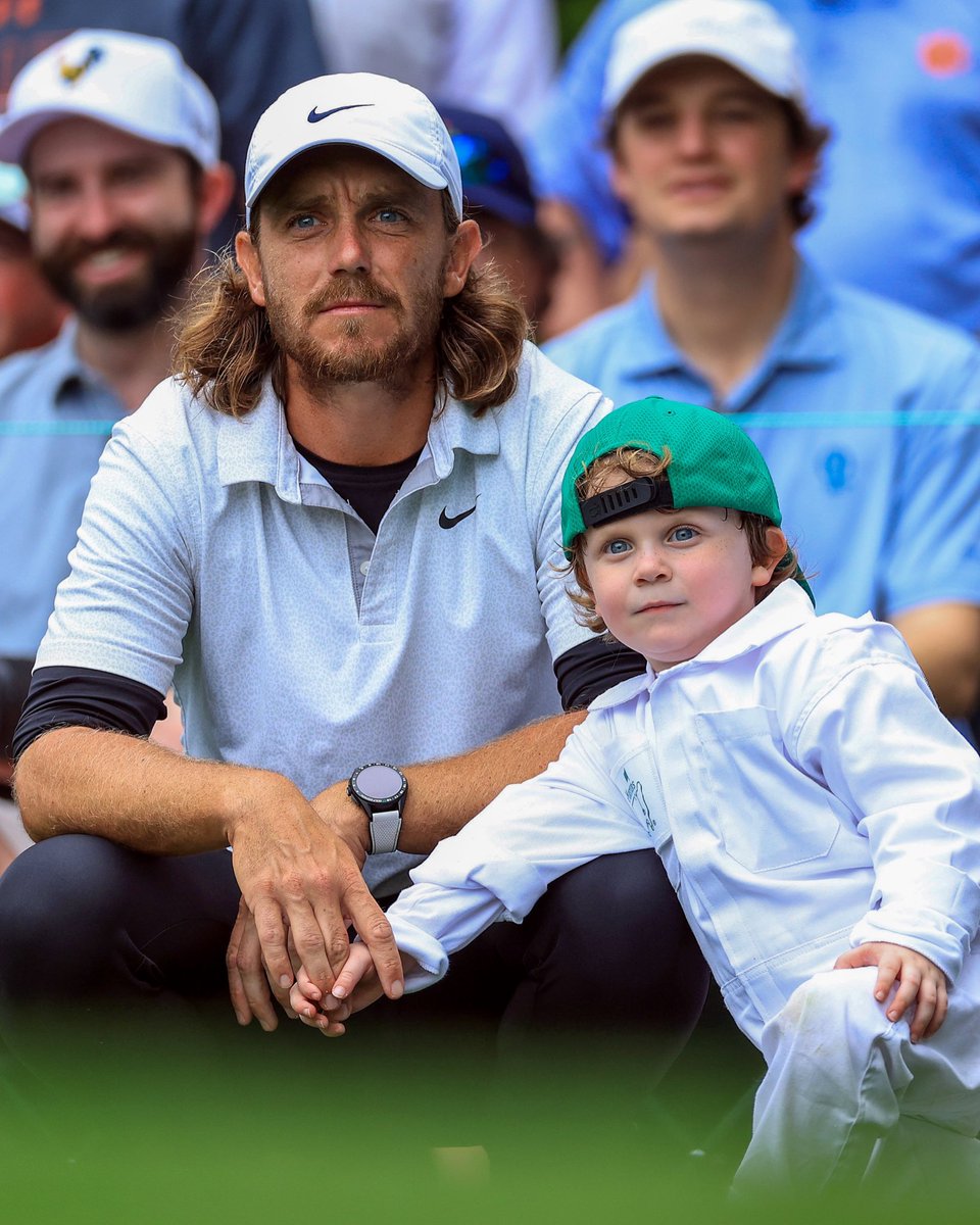 TommyFleetwood1's tweet image. 2022 Masters Par 3 what special memories ❤️ #themasters