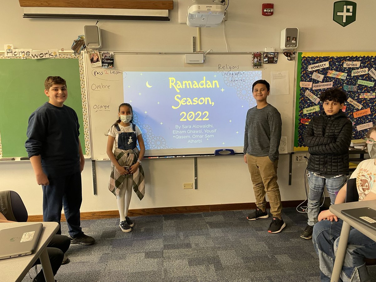 JMurphySRE's tweet photo. These 4 gave a great presentation about Ramadan! https://t.co/E7ilaQCjJe