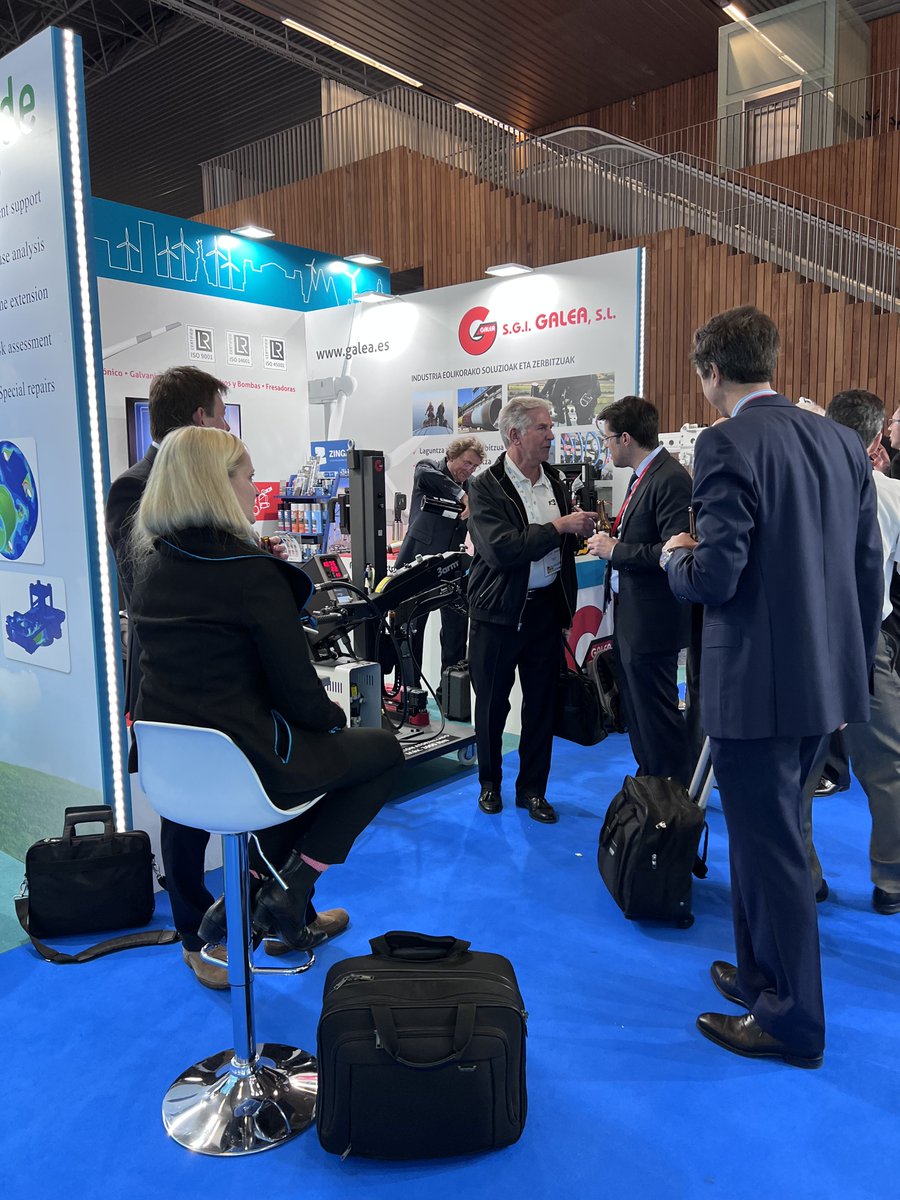 AIMCO (@aimcosolutions) on Twitter photo Day 2 at #WindEurope2022 was fantastic! Visit us tomorrow in Stand 1-C20 in partnership with Galea, we’d like to talk with you at <a href="/WindEurope/">Wind in Europe</a>.
#windeurope #windenergy #windpower #offshore #bilbao #renewables #AcraDyne #onshore #criticalfastening Day 2 at #WindEurope2022 was fantastic! Visit us tomorrow in Stand 1-C20 in partnership with Galea, we’d like to talk with you at <a href="/WindEurope/">Wind in Europe</a>.
#windeurope #windenergy #windpower #offshore #bilbao #renewables #AcraDyne #onshore #criticalfastening