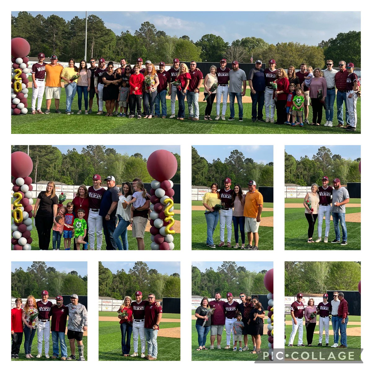 CHSWildcatScoop's tweet photo. We LOVE our SENIORS! #CHSBaseball 
#GeauxWildcats🐾 @centralhighbr https://t.co/yBlMEdkZvD