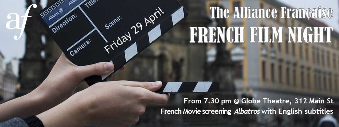 AFPalmy's tweet photo. Don't forget our screening this month at the Globe Theatre, a wonderful French drama movie with English subtitles #movies #French #palmy https://t.co/u2BrBWJcEC