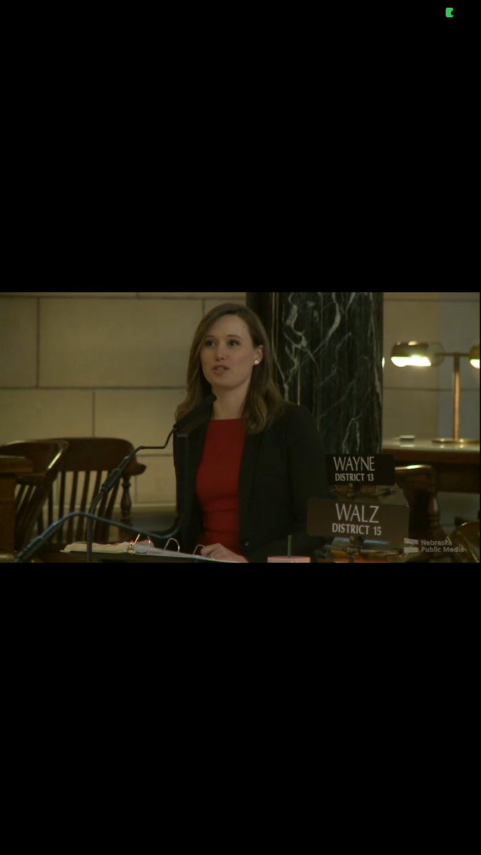 traitortrumpy's tweet photo. @NebraskaAnna says this bill is about controlling women’s bodies and with that mic drop I’m giving the match to her #NebLege #LB933 https://t.co/5EvlkMbD0d