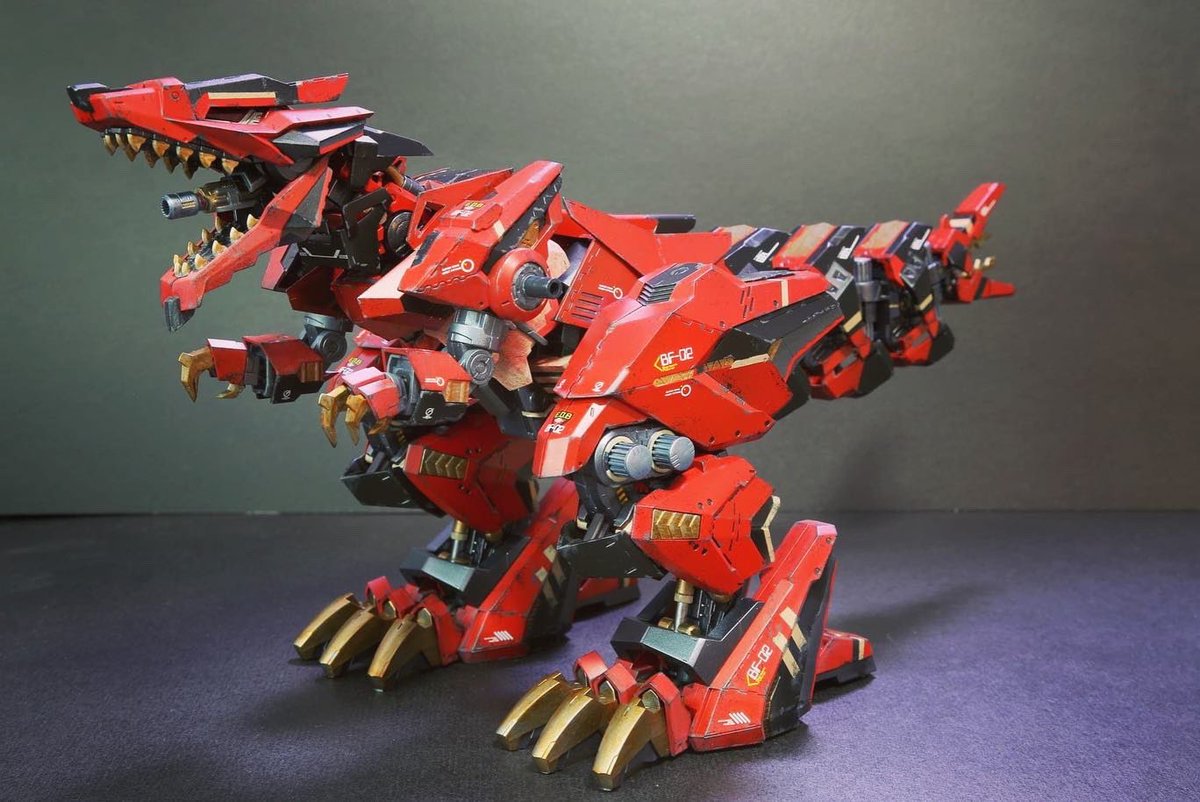BenWong05534561's tweet photo. STURM TYRANN 伝説の紅黒龍

https://t.co/uhu49uwY92

#ゾイド #zoids #zoidsofinstagram #zoidshmm  #zoidsmodels #zoidscustom #zoidstagram #sturmtyrann #シュトゥルムテュラン #kotobukiyacosplay https://t.co/VqoDJPRvLN