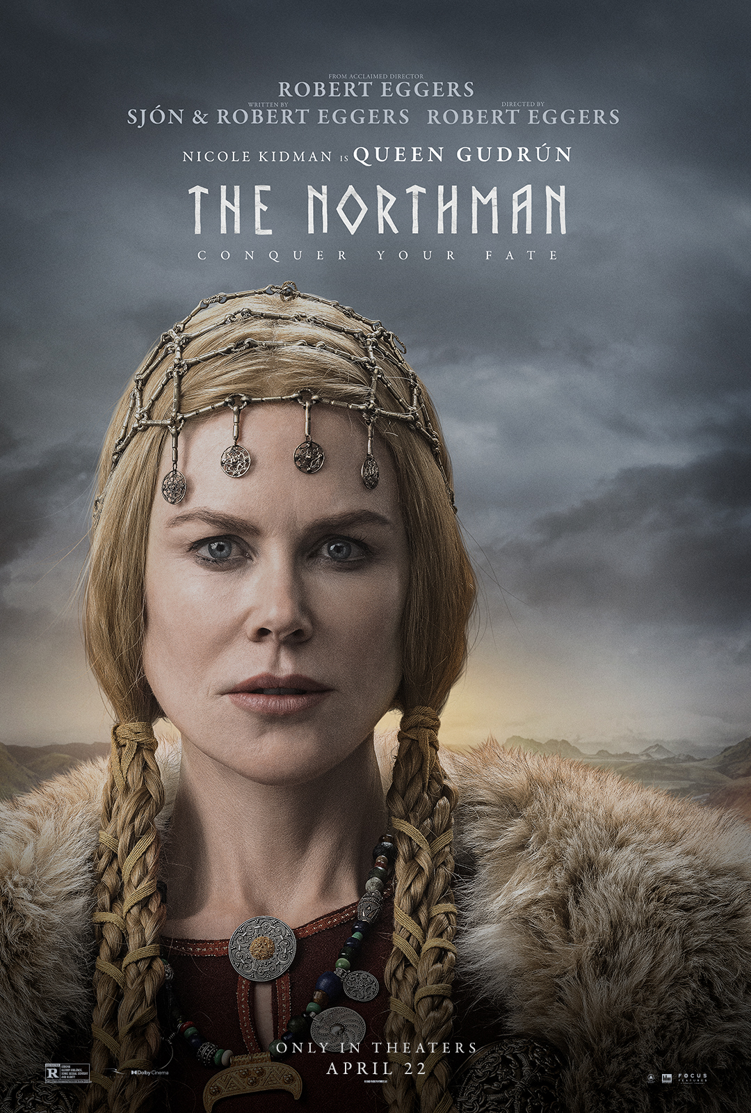 映画情報 オスカーノユクエ 鬼才ロバート エガース監督最新作 The Northman より アレクサンダー スカルスガルド ウィレム デフォー ニコール キッドマンが演じるキャラクターポスターが解禁 1 2 10世紀初頭のアイルランドを舞台に 父親を殺