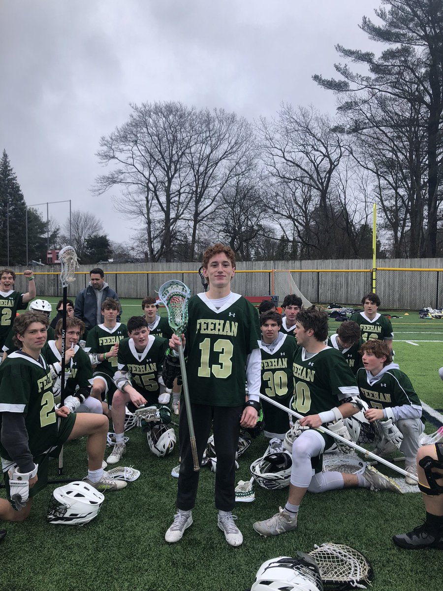Danny Coady gets the <a href="/AJsArmy10/">AJ's Army</a> stick this week! A solid win 14-2! <a href="/FeehanLax/">Bishop Feehan Lax</a> <a href="/feehanlacrosse/">Bishop Feehan Lax</a> <a href="/FeehanAthletics/">Bishop Feehan Athletics</a>