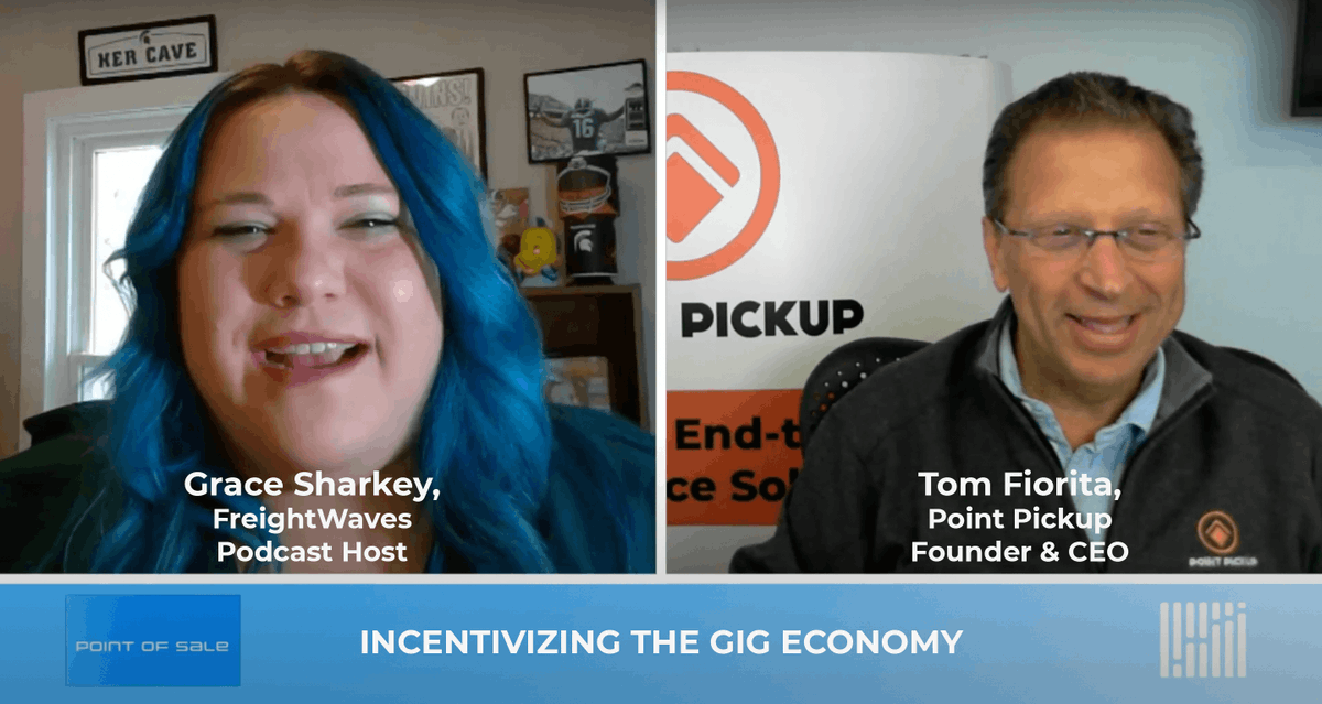 Our CEO, Tom Fiorita, joined the <a href="/FreightWavesTV/">FreightWaves TV</a> “Point of Sale” LIVE show with host, Grace Sharkey, to discuss how to engage and incentivize the gig economy. Hear Tom’s take on how to build workforce sustainability by transitioning to a “Care Economy” hubs.la/Q017BPkz0