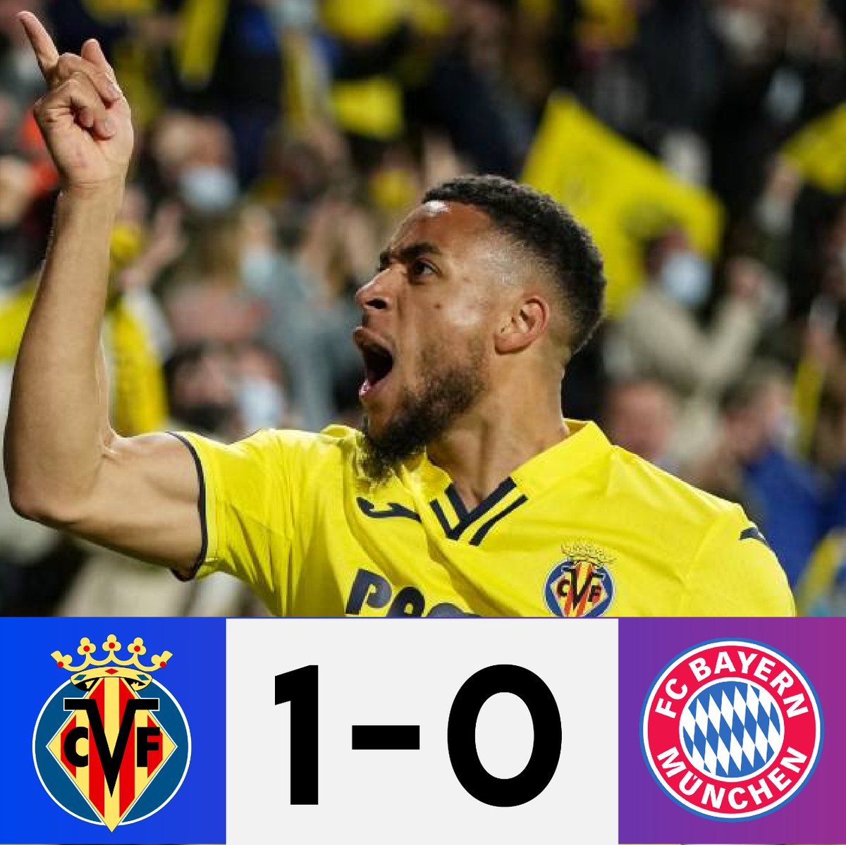 ENLACANCHA503's tweet photo. Con un Giovani Lo Celso encendido, Villarreal ganó y anuló a Bayern Múnich, por la Champions League. Con Gerónimo Rulli y Juan Foyth, también como titulares, el equipo español superó por 1-0 al alemán y dio el batacazo en la ida de los cuartos de final ⚽🔥
#championsleague https://t.co/FJRNrdb6lw