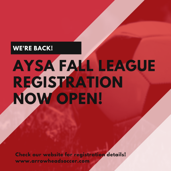 arrowheadsoccer's tweet photo. Check out AYSA's April Newsletter! - https://t.co/HNYywe1dOV https://t.co/zTNU2F8ei5