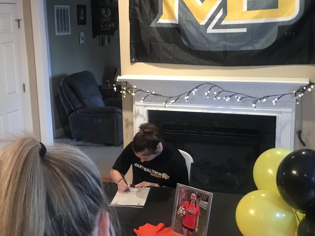 Millbrookgirls1's tweet photo. Congratulations Amanda Decker For committing to play at Mary Baldwin University in the fall MHS is soccer is better because of you.  #TSVR https://t.co/B7muHu9n2K