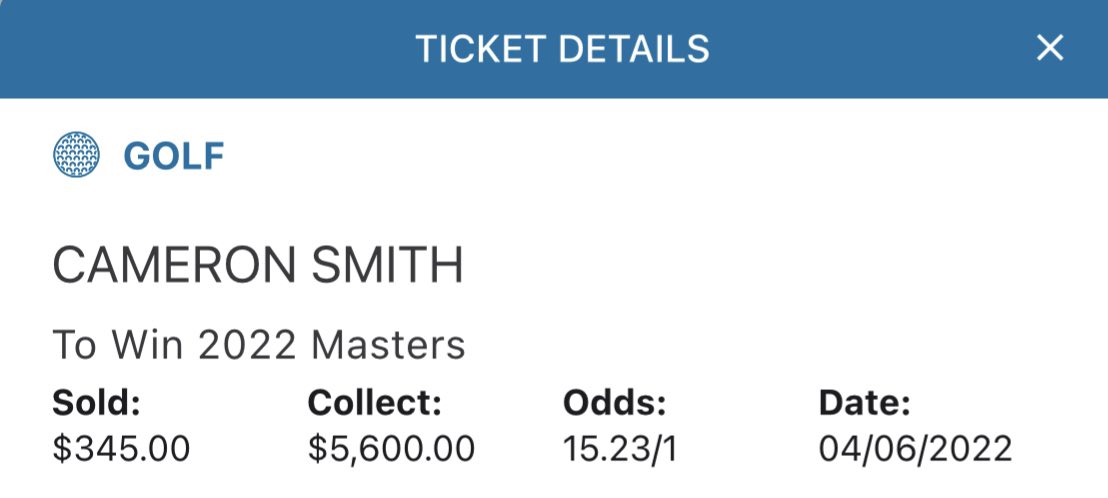 PropSwap's tweet image. Masters tickets are FLYING right now on PropSwap ⛳️ 

Remember: every ticket purchased on PropSwap can be resold at ANY TIME 📈💰

➡️ propswap.com/download