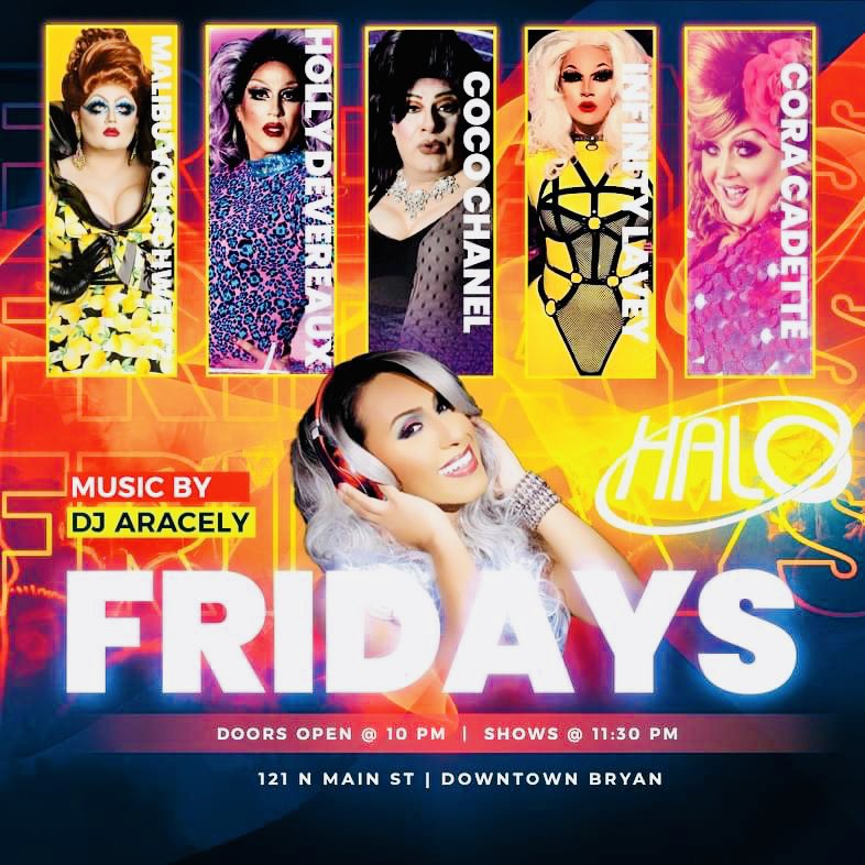 DjAracely's tweet photo. Don’t forget to catch me every Friday at halo in Bryan Tx … spinning the best of the best #halo #bryantx #bryancollegestationtx #Houston #dj #djaracely https://t.co/01CFMD1nkP