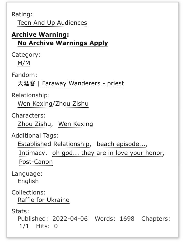 sanlanglovemail's tweet photo. i was POSSESSED by the spirit of wenzhou!!!!!!! here is my fic for #raffleforukraine π³π³π³ it is a sequel to the wenzhou aphrodisiac fic i just posted π³π³π³
π 1.7k words, i would say pg-14
π beach episode sort of
π oh god. they are in l*ve https://t.co/Ui59VkY8Gw