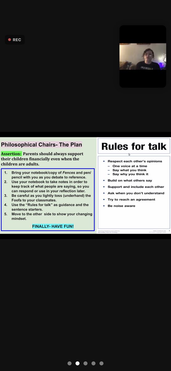 _marilynramirez's tweet photo. Lab class session hosted by our master teacher. I’m excited to try philosophical chairs with my students @HSMCNYC #teachers #principal #district6  @NYCTCP  #AP4ALL #NYCSchools #WashingtonHeights https://t.co/7Af4wkk1xE