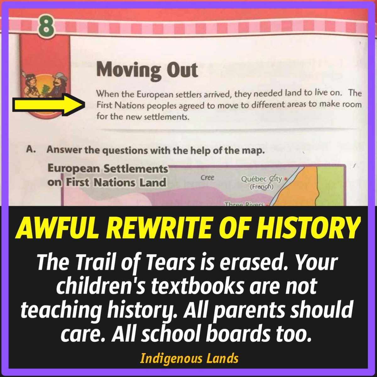 If this is not a shameless effort to rewrite #NativeHistory, then I don't know what it is!!!😔

Please RT as much as you can so that every single #Native can see this.
#NativeTwitter