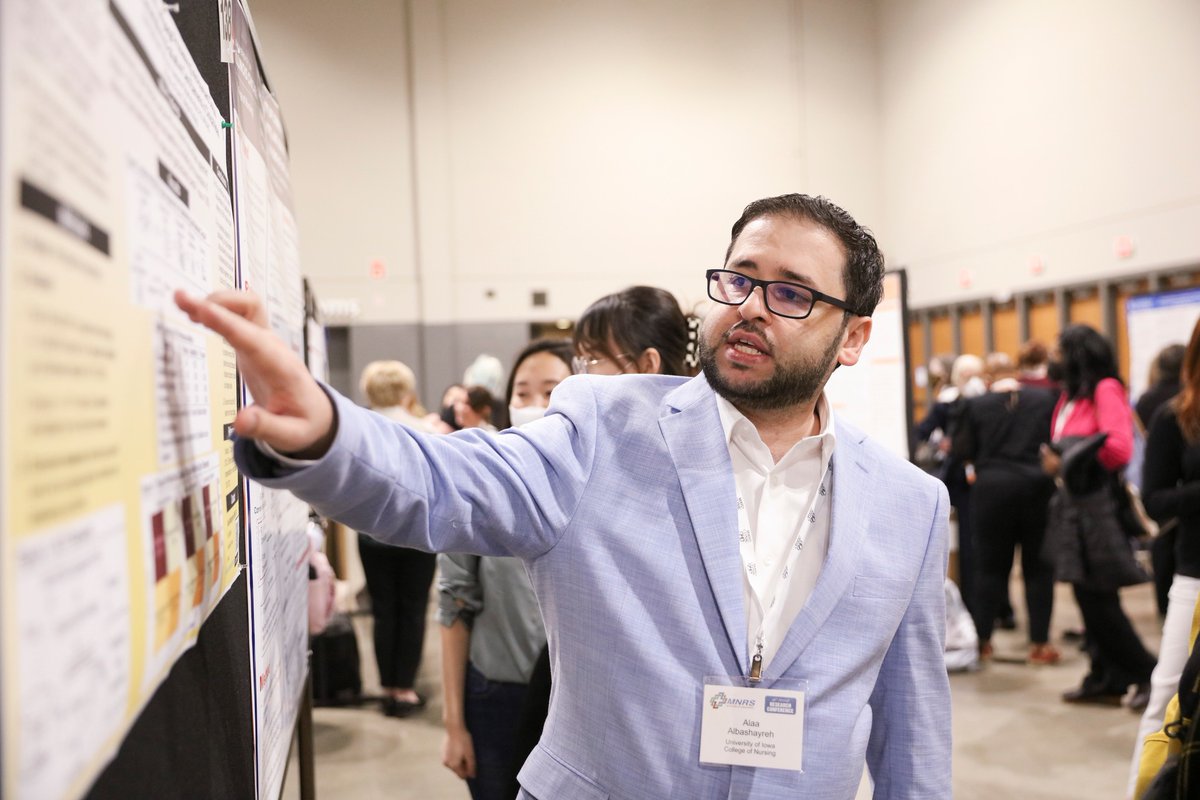 Alaa Albashayreh (@alaaalbashayreh) on Twitter photo Had a wonderful time presenting part of my dissertation research at #MNRS2022 and representing <a href="/IowaNursing/">UI CollegeofNursing</a>. It's always good to be at <a href="/MidwestNursing/">MNRS</a>. Photo credit: <a href="/IowaNursing/">UI CollegeofNursing</a> Had a wonderful time presenting part of my dissertation research at #MNRS2022 and representing <a href="/IowaNursing/">UI CollegeofNursing</a>. It's always good to be at <a href="/MidwestNursing/">MNRS</a>. Photo credit: <a href="/IowaNursing/">UI CollegeofNursing</a>