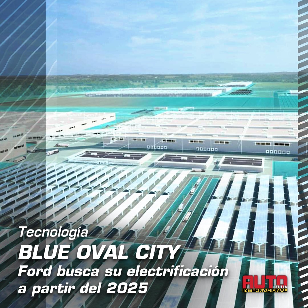 autozulia's tweet photo. En la #Revista #Autozulia queremos hablarles del nuevo #proyecto de @Ford el cual con el fin de convertirse en una marca #eléctrica a partir del 2030, ha anunciado la creación de #BlueOvalCity, un complejo dedicado a la #fabricación de camionetas y autos eléctricos.♻️#Tecnologia https://t.co/htCPL0s8ou