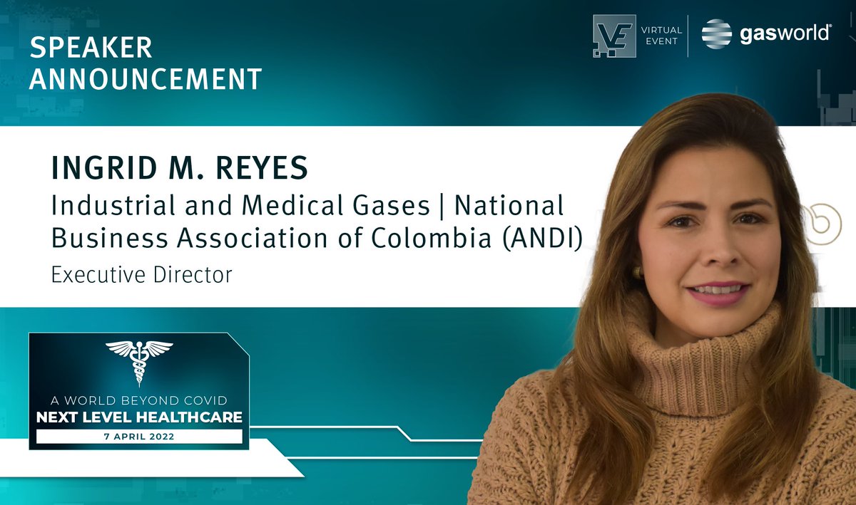 GasesANDI's tweet photo. En el #DíaMundialDeLaSalud, haremos parte de la agenda del evento de #GasWorld sobre los desafíos que tiene el sector de gases para la salud, más allá del Covid-19. La industria colombiana, presente en este importante encuentro #ANDIGases @gasworld @ANDI_Colombia https://t.co/UsvXZxKBqa