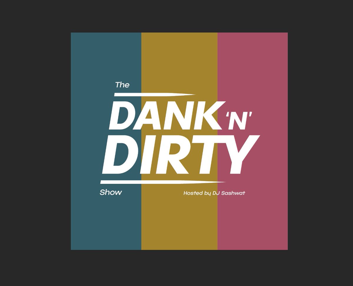 DJSashwat's tweet image. New Radio Show Is Up! GIVE IT A LISTEN &amp;amp; GRAB A FREE DOWNLOAD. Support the artists!

soundcloud.com/dankndirtydubz…