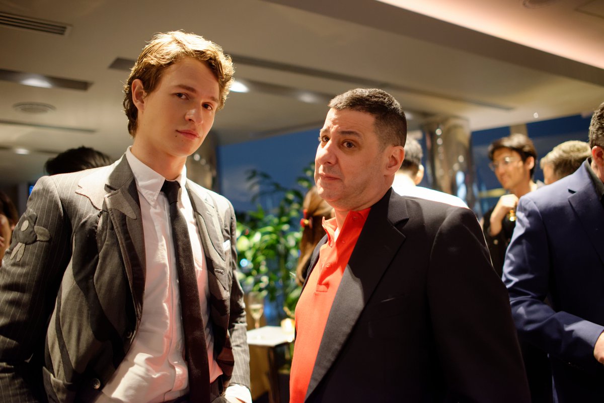 Our Jake and THE @JakeAdelstein last night at our special screening reception. Watch #TOKYOVICE tomorrow on @HBOMax.