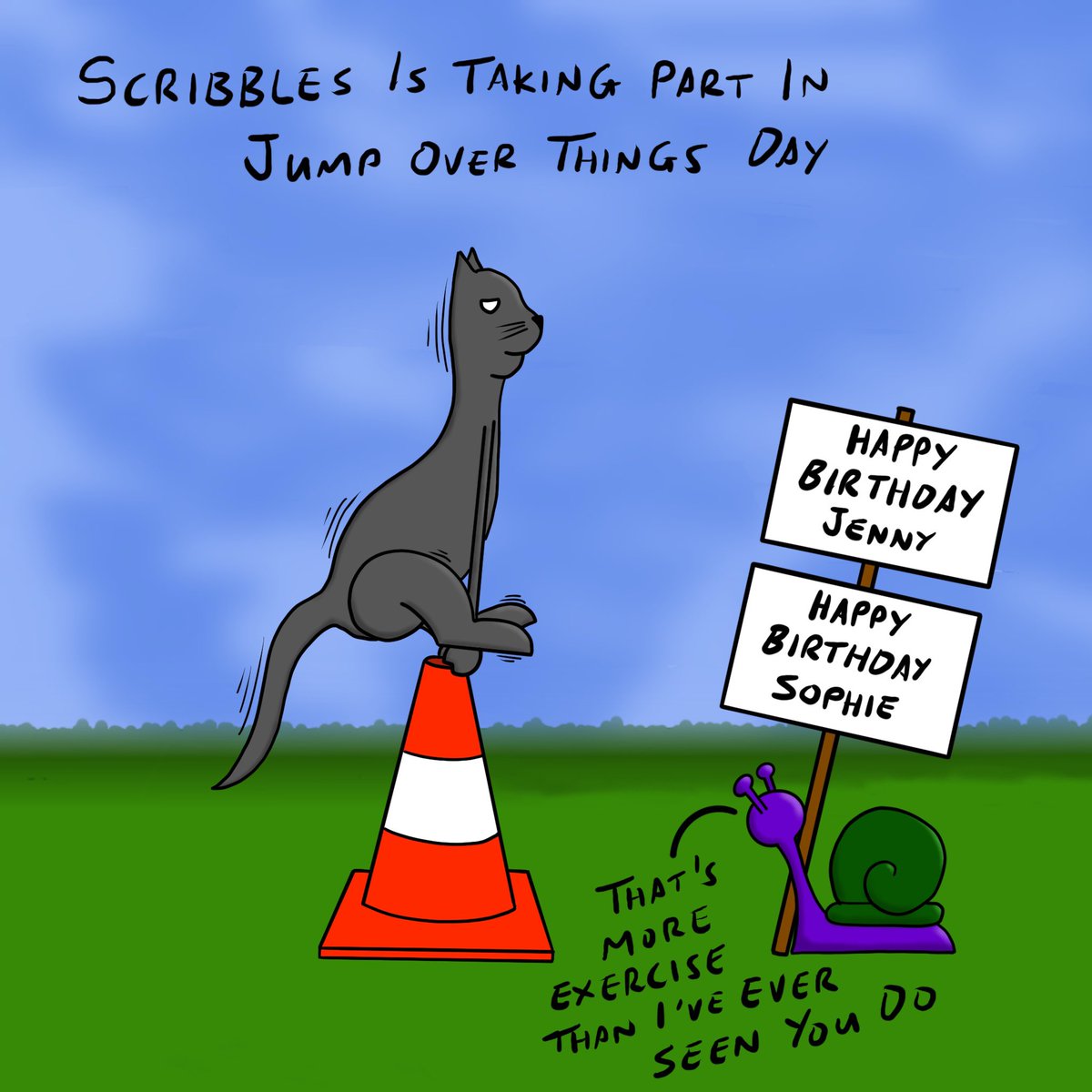 ThisIsScribbles's tweet photo. Scribbles is taking part in Jump Over Things day #JumpOverThingsDay #JumpOverThings #6thApril2022 #CatsOnTwitter #CatsOfTwitter #thisisscribbles https://t.co/OZtmvodNpY