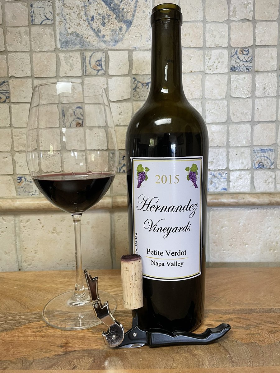 BartlettBacchus's tweet photo. Knowing how much I like #PetiteVerdot, my assistant vineyard manager gifted me this 2015 from his personal vineyard. The talents of the men and women who work the vineyards often get overlooked. But, without their hard work world class wines can’t be made. Thanks “O”, we’ll done! https://t.co/IbHePfCWKh