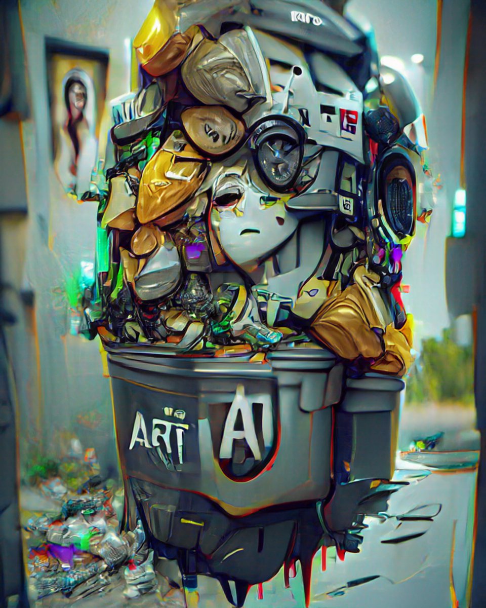 I'm excited that my sold out #TRASHART piece will be included in <a href="/FylthyTrash/">Fylth</a>'s exhibition in LA on April 13.

Thanks to collectors and contest winners: <a href="/kuxxh_/">kuxxh.tez .eth | ▲●■</a> <a href="/valerianzee/">Valerie</a> @_cryptophobia <a href="/mkate_lou/">Katerina Lagopoulou</a> <a href="/Metanoea_/">Μετανοια</a> @thewisekhan <a href="/FylthyTrash/">Fylth</a> 

objkt.com/asset/hicetnun…

#CleanNFT #NFT