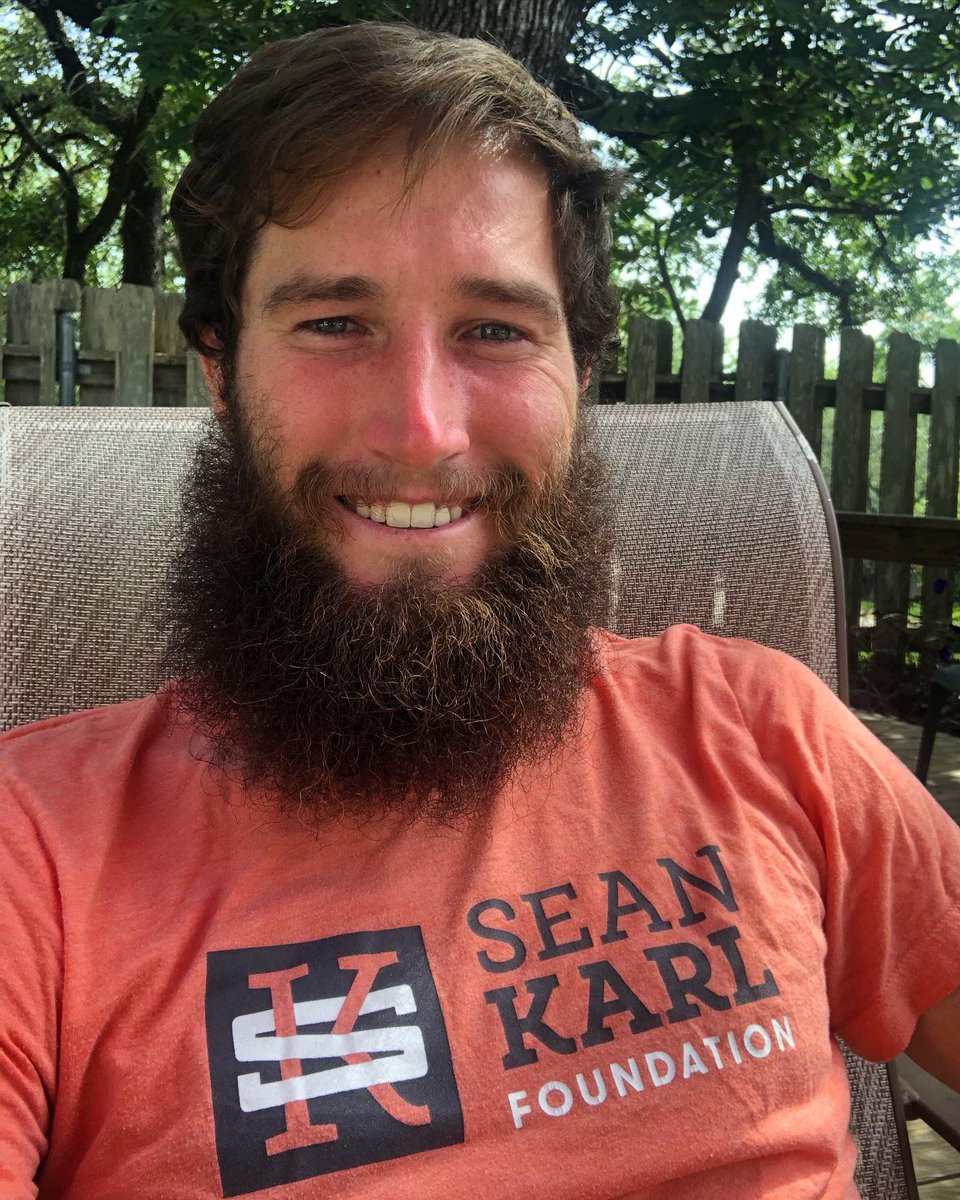 ptpaplayers's tweet photo. Hunter has done his best to support the foundation since the passing of his friend. He has spoken at many fundraising events &amp; even raised thousands of dollars through activities such as growing &amp; shaving his own beard. 

We applaud Hunter and support the @SeanKarlFound. https://t.co/gFGeZOL2V2