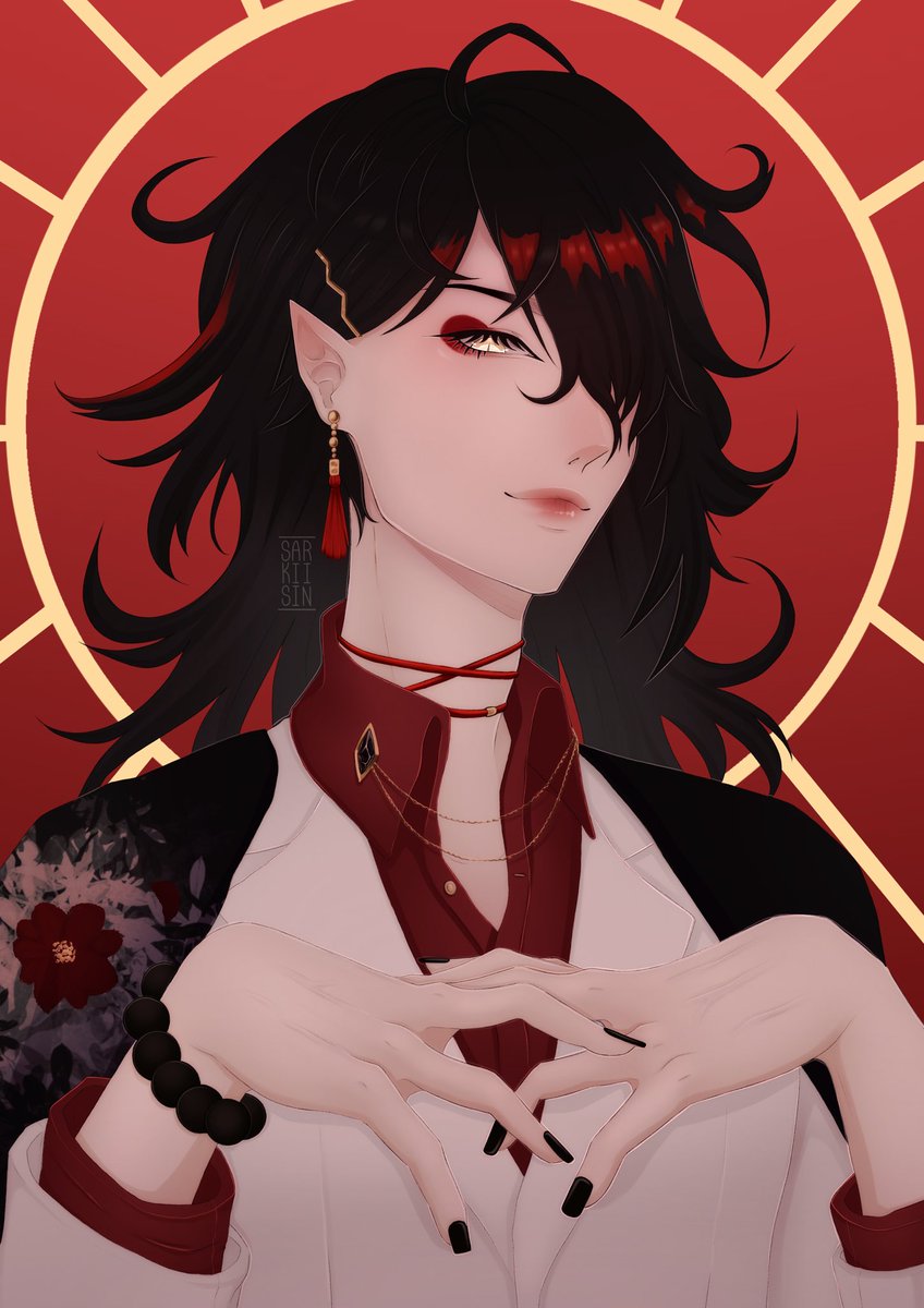 sarkiisin's tweet photo. ❤️
#VoxAkuma #Akurylic https://t.co/SZqFy4M1i2