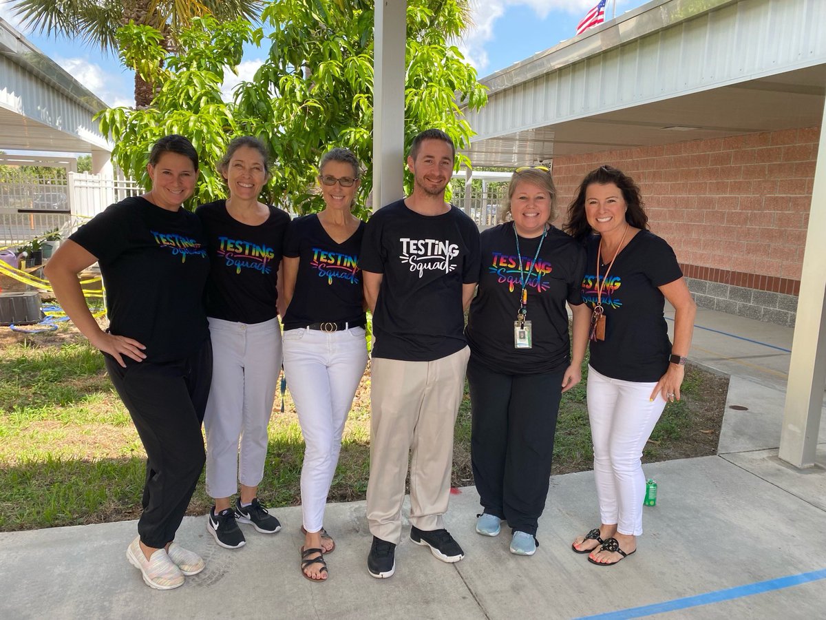 StallingsCPE's tweet photo. CPE third grade “Testing Squad” ready for action. @blackbearsroar @collierschools https://t.co/Db7lNPTv7s