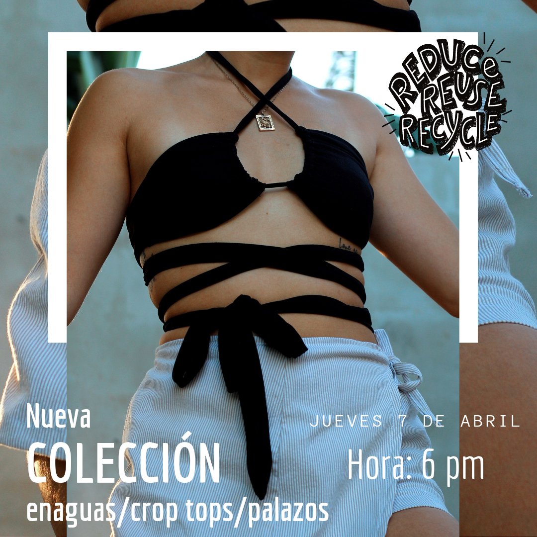 TaparraboCR's tweet photo. ❤NUEVA COLECCIÓN DE ENAGUAS, PALAZOS Y CROP TOPS❤
No se pueden perder la colección de mañana JUEVES 🇨🇷♻️🤩 Recuerden que cada prenda es única, tienen un valor de 8 mil colones y se le vende a la persona que comente la foto de primero, así que a PROGRAMAR ALARMAS ⏰6 pm. https://t.co/nu3n2swW9V