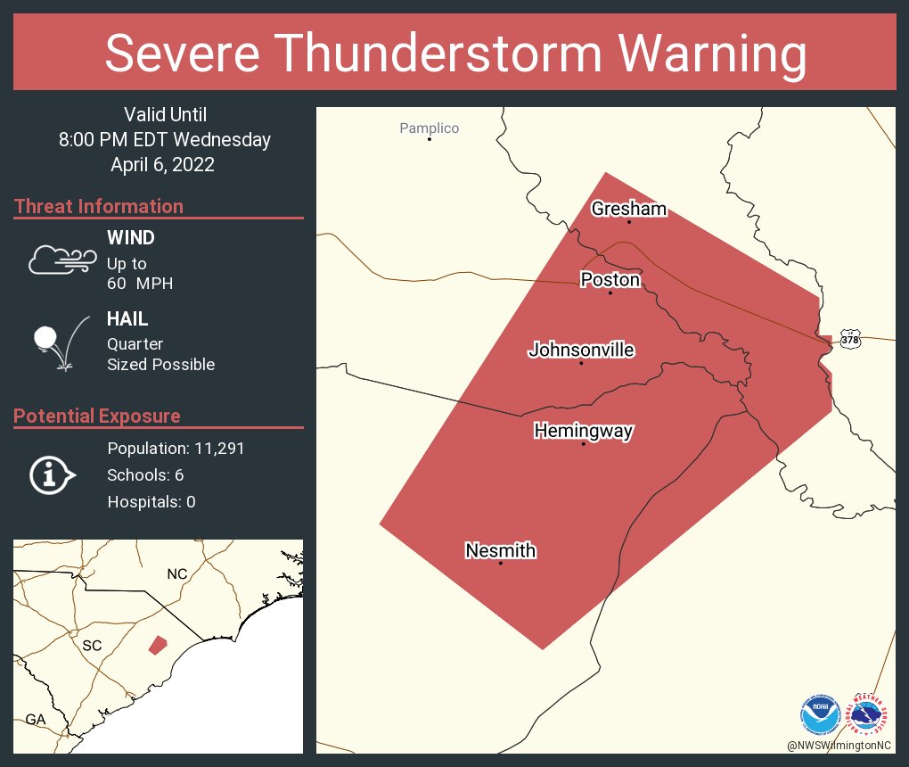 NWS Severe Tstorm on Twitter "Severe Thunderstorm Warning continues