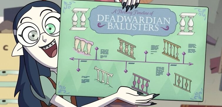 Lilith Clawthorne from The Owl House wears braces!